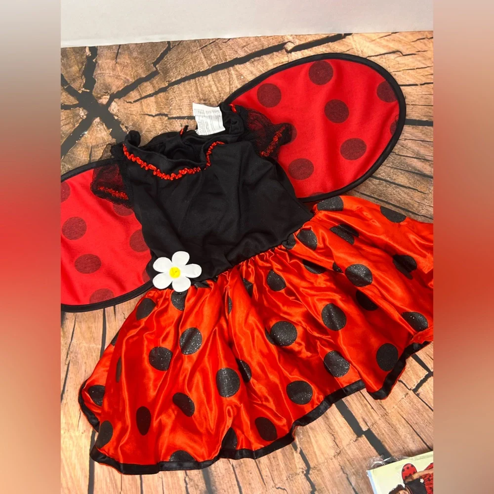 Petite Coccinelle Baby‎ Ladybug Costume Dress and Wings